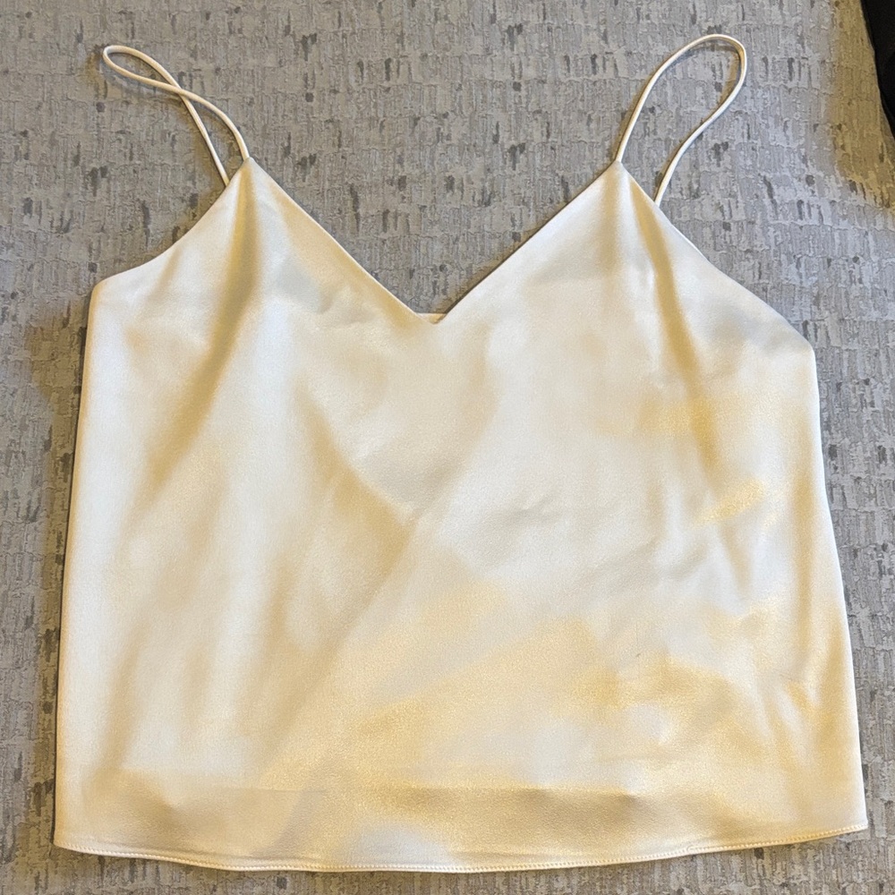 Alice + Olivia Cream Camisole Top
